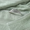 thumbnail image 6 of Classic Long Combed Egyptian Cotton Ultra-Soft Absorbent 8-Piece Hand Towel Set, Sage, by Superior, 6 of 13