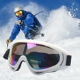 thumbnail image 2 of Toudaret 1 Pcs Snowboard Goggles for Men Womens Ladies Over Glasses, Adjustable Strap Windproof Snowboard Goggles, Anti-glare Goggles for Skiing Snowboarding, 2 of 5