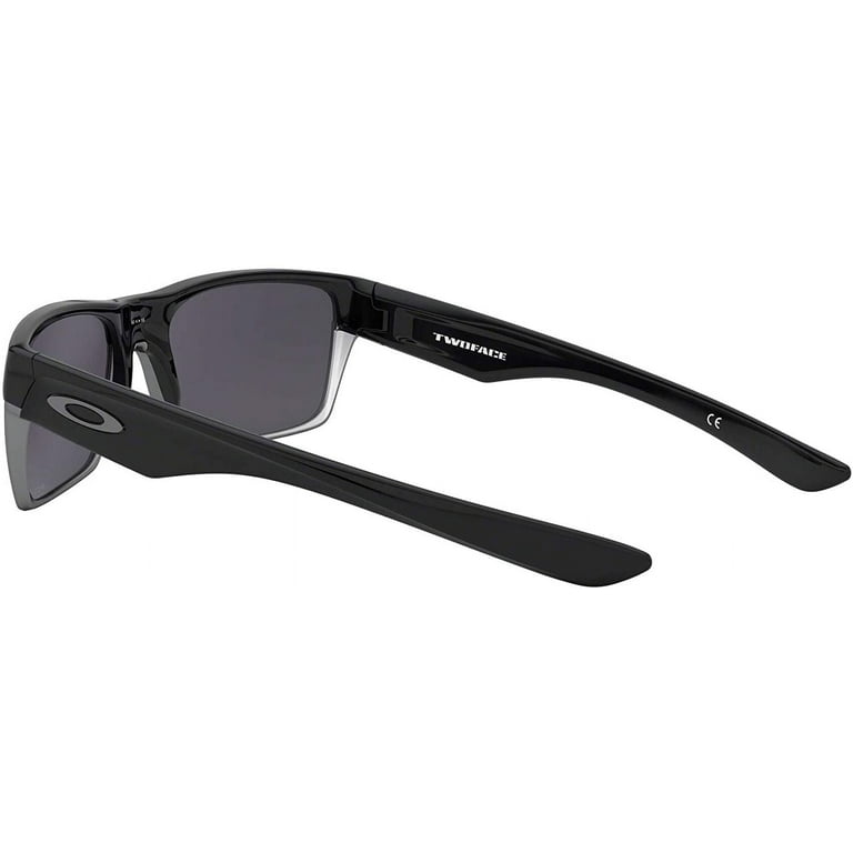 Oakley Twoface OO9256 06 Polished Black Black Iridium Polarized by Oakley for Men 60 16 139 mm Sunglasses Walmart