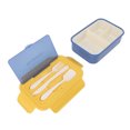 thumbnail image 1 of Contenedor de almuerzo lonchera Bento a prueba de fugas compartimentos extraíbles apto para microondas con utensilios para niños para picnic ANGGREK Otros, 1 of 8
