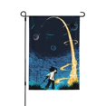 thumbnail image 1 of ZNDUO Surreal Dream Boy Pattern Garden Flag, 12.5"x18" Double Sided Polyester Flag for Garden Farmhouse Patio Home Decor, 1 of 8