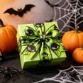 thumbnail image 4 of Gqtwoy Wired Edge Halloween Ribbon with Ghost Skull Bleeding Eye Print, 5 Yards Spooky Polyester Decor Trim, DIY Craft Supply for Wreath Bow Gift Wrapping Party Gothic Home Ornament, 4 of 6