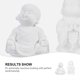 thumbnail image 3 of Resin Buddha Figurines Maitreya Statue for Home Decoration 2Pcs, 3 of 4