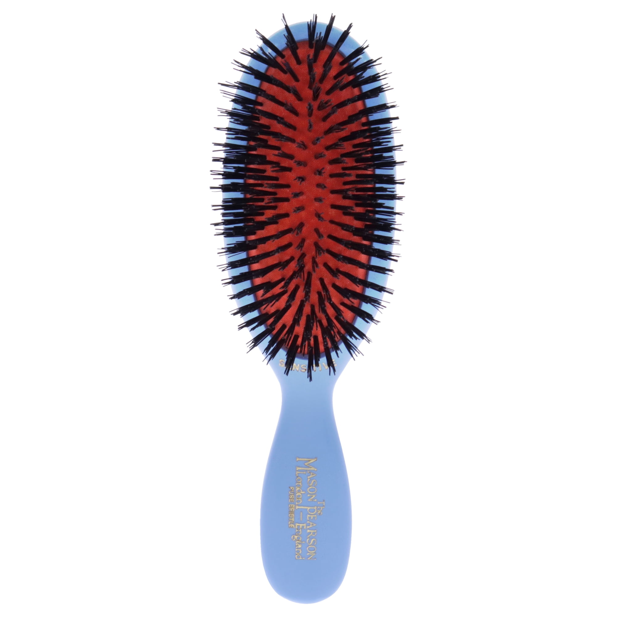 Bristle 1 Pocket Brush SB4 Blue Pc - Pearson Hair , Brush Sensitive Pure Mason