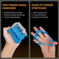 thumbnail image 4 of Grip Strengthener Kit 5 Pack, Adjustable Hand Grip Strengthener 22-220lb, Forearm Strengthener with Counter, Wrist Trainer, Finger Stretcher, Grip Ball, 4 of 12