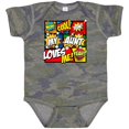 thumbnail image 3 of Inktastic My Aunt Love Me Boys or Girls Baby Bodysuit, 3 of 5