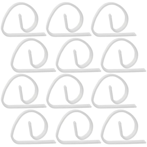 25 Pcs Table Skirt Fixing Clip Clips for Tablecloths Plastic Holder Bulk Securing Picnic Clear