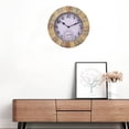 thumbnail image 5 of Multipurpose Outdoor Wall Clock Waterproof Temperature Display Non Ticking Quiet, 5 of 5
