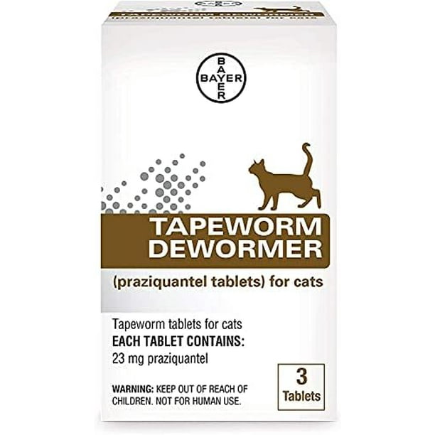 Tapeworm Dewormer For Cats And Kittens