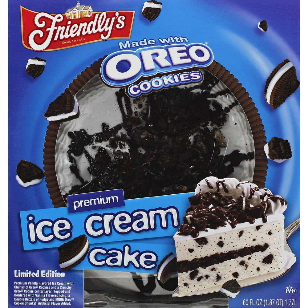 Friendly's Oreo Ice Cream Cake