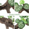 thumbnail image 2 of ACDANC Reptile Tank Plant Reptile Fake Plant Ornament Lifelike Plant Ornament Aquarium Plant, 2 of 4