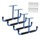thumbnail image 5 of 4 ganchos de almacenamiento para garaje, para mangueras de jardín, kayak y bicicletas. azul, 5 of 8