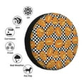 thumbnail image 5 of Spare Tire Cover, halloween pumpkins plaid Wheel Cover Tire Covers for Trailers Car Truck Camper Universal Tire Covering Fits Diameter 17 inch, 5 of 7