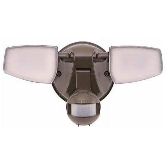 Cooper Lighting LED Motion Security Flood Light ESF1A4MB 2HD - Bronze - 1 Pack
