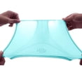 thumbnail image 3 of Rohuuque Men's Ice Silk Briefs Underwear Solid Sheer Low Rise Briefs Lightweight Comfort Underwear Triangle Briefs Sky Blue, 3 of 3