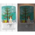 thumbnail image 2 of Caroline's Treasures BB4156CNL Merry Christmas Tree Russian Spaniel Ceramic Night Light, 6x4x3", multicolor, 2 of 2