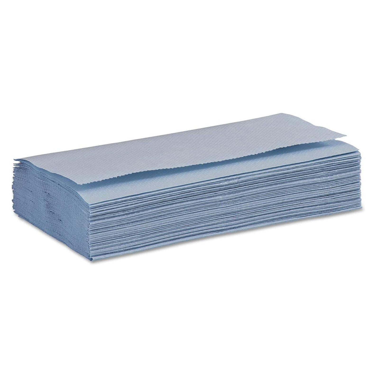 ZanQee BWK6191 9.125 in. x 10.25 in. Windshield Paper Towels - Unscented, Blue (9 Packs/Carton, 250 Sheets/Pack)