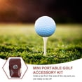 thumbnail image 3 of FUTUREORYY Accessoires de Golf 1Ensemble Pochette Rectangulaire Marron, 3 of 7
