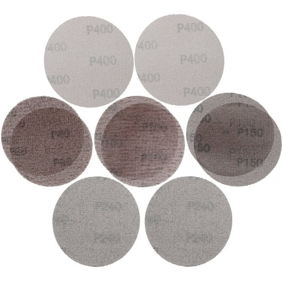 MasteelfCA 40pcs Sanding Pads Mesh Sanding Papers Assorted Polishing Sandpapers for Furniture