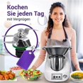 thumbnail image 5 of piece - TM5/TM6 replacement blades - Adapter for food processor - Blender blade - Kitchen repair parts - Food-grade stainless steel - 132*120*80 mm - Replacement blade for food processor chopping and, 5 of 5