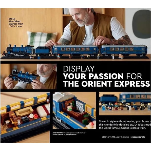 LEGO Orient Express Train Set for Classroom Engineering Lessons
