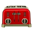thumbnail image 1 of Cuisinart Métal Grille-Pain Classique en 4 Tranches, Rouge, 1 of 5