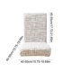 thumbnail image 3 of Funda protectora para escritorio, silla de ordenador, tela elástica y lavable, ideal para el hogar, el comedor o la oficina., 3 of 7