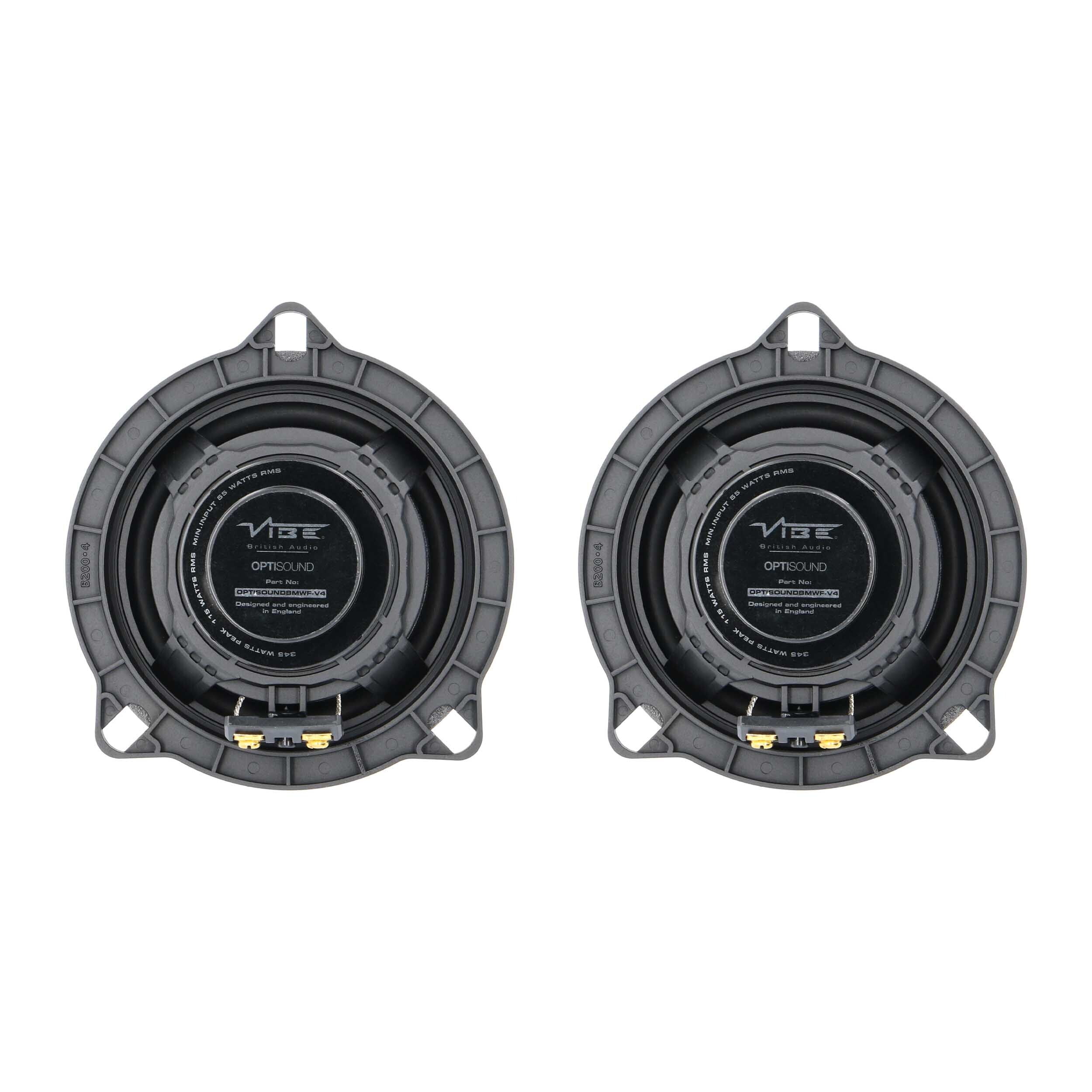 Metra OS-BMW4V4 4" Plug-N-Play Front Door Speaker Set 4 ohms for Select BMW (Pair)
