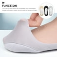 thumbnail image 5 of 3 Pairs Women Low Cut Socks Hidden Socks Invisible Socks for Girl, 5 of 6