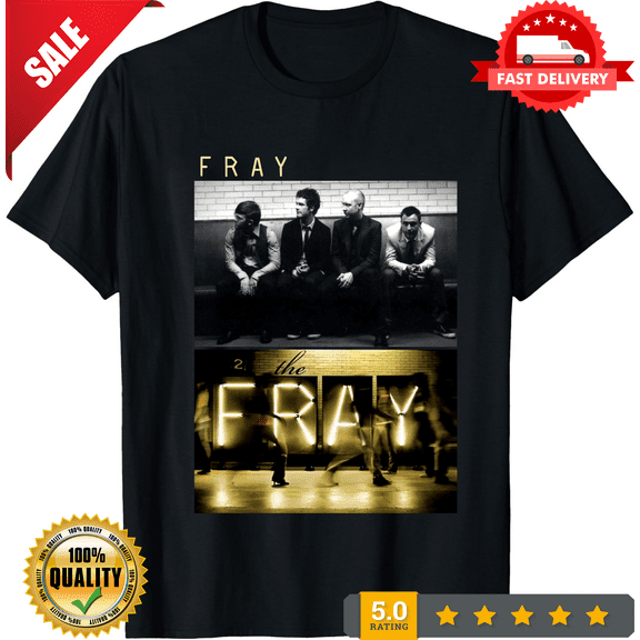 Classic The Fray cotton black cotton unisex T- shirt, LIMITED EDITION-TH63789