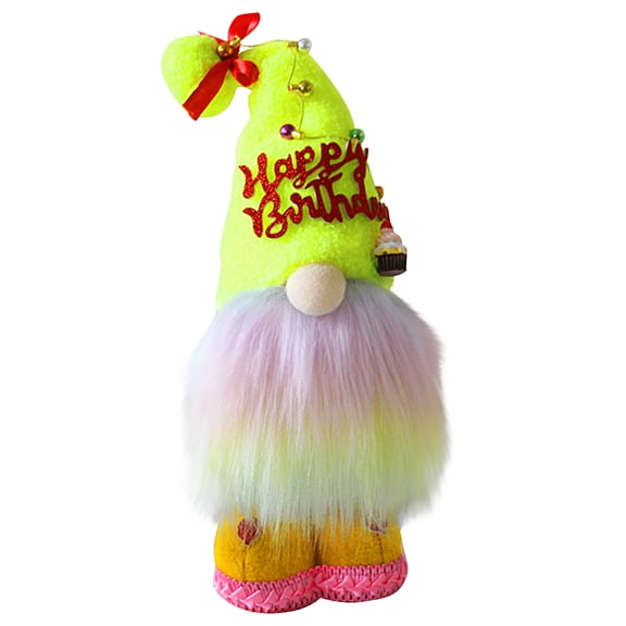 Bouanq Happy Birthday Faceless Old Man Doll Dwarf Goblin Doll Plush Doll