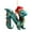 N, variant on Lilixerw Small Dinosaur Letter Design Ornaments,Acrylic 26 Letter Pendants for Xmas Tree,Home Room Hanging Decor,3.15x3.15Inch,F