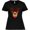 AB-Black, variant on Inktastic Cute Girl Reindeer with Buffalo Plaid Bow Women's Plus Size T-Shirt