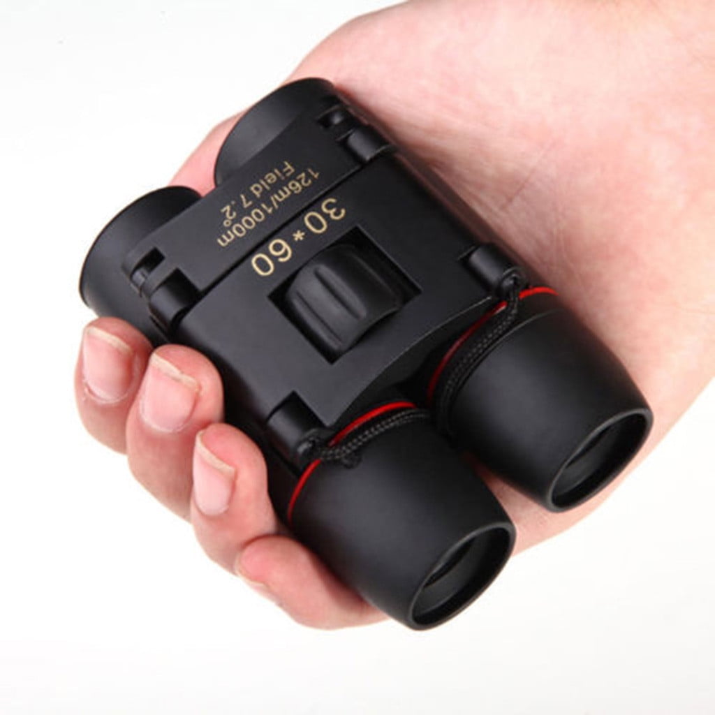 Telescope Gift, 30x60 Portable Mini Binoculars, Wide View Angle Folding Binoculars Telescope for Outdoor Bird Watching Camping Hiking Traveling