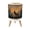 Color 2, variant on Small Trash Can with Lid Silhouette Majestic Deer Forest Sunset 1.8 Gallon Dog Proof Trash Can Round Garbage Can Waste Bin Wastebasket for Bathroom Bedroom Living Room