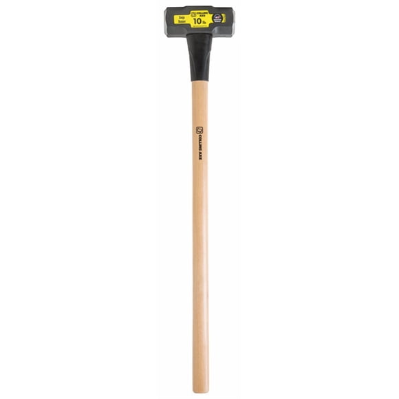 Sledge Hammer Collins, acero, doble cara, 4,5 kg, 90 cm, nogal americano