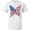 AA-White, variant on Inktastic Patriotic Butterfly T-Shirt