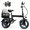 14"Black-Basket, variant on Electric Bike for Adults, 500W Peak Motor, Folding Ebike with 20 MPH Max Speed, 14" Mini Electric Bicycle, Up to 30 Miles Range (Pedal Assist Mode), Removable Lithium-Ion Battery
