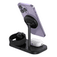 thumbnail image 3 of Kit Cargador Inalámbrico 3 en 1 Mr. Gadgets 15W + Cubo 35W USB-C, carga simultánea iPhone MagSafe, AirPods y Apple Watch, diseño elegante y compacto, ideal para hogar, oficina y viajes Negro, 3 of 10