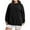 Black, variant on Women's Plus Size Sweatshirt, Crewneck Fitted Pullover Tops for Womens, Oversize Long Sleeve Sweat Shirts,Pink,Women's XXL