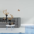 thumbnail image 2 of Estatua de escultura de ciervo,Escultura de ciervo para sala de estar con luz de resina.,Figura de caballo,Adorno de caballo,escultura animal,decoración de escritorio,Figuras de caballos, 2 of 8