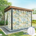 thumbnail image 6 of Outdoor Curtains for Patio Waterproof, Watercolor Forest Colorful Outdoor Privacy Panels Grommet, Abstract Art Modern Trees Blackout Outside Curtains for Porch/Cabana/Pergola/Gazebo 54"x95", 2 Panels, 6 of 8