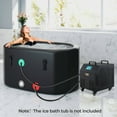 thumbnail image 2 of Costway Ice Bath Water Chiller with Universal Wheels Filtration System Complete Accessories, 2 of 10