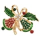 thumbnail image 3 of Broche De Campana De Nad De Cristal Adorno Navideño Ramillete Sunnimix Broche De Navidad, 3 of 7