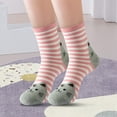 thumbnail image 3 of DQRPSEETB Mid-Length Socks Winter Socks for Women Wool Socks Thermal Warm Hiking Socks Cozy Crew Soft Socks 2 Pairs Comfortable Socks Pink, 3 of 4