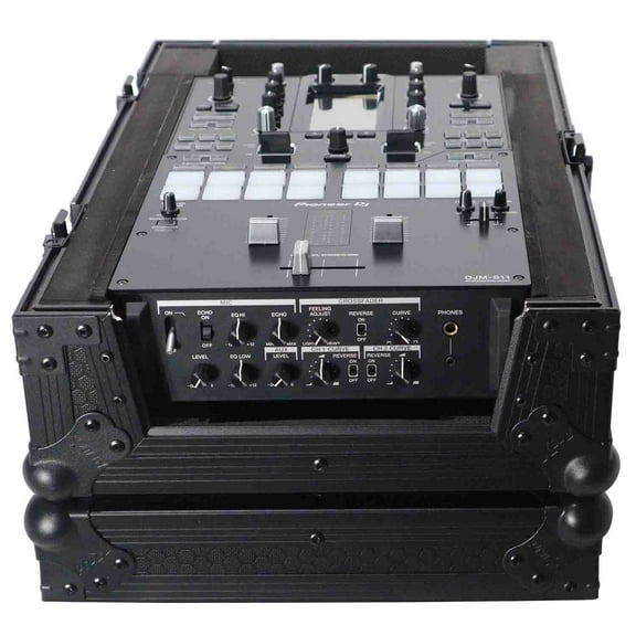 ProX Cases XS-DJMS11BL DJ Flight Case for Pioneer DJM-S11 Mixer - Black on Black