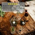 thumbnail image 5 of FASHIONCRAFT Heart Wine Bottle Stopper, Decorative Beverage Cork Topper Saver, Metal with Rubber Plug, Gold Love Design Heart Shape - for Wedding Favors, Bridal Shower, Party Gifts (48 Pack), 5 of 5