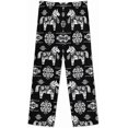 thumbnail image 5 of Top-kevin Women's Pajama Sets Black White Floral Horse Long Sleeve Lounge Sets Pjs Sleepwear with Pockets, 5 of 6