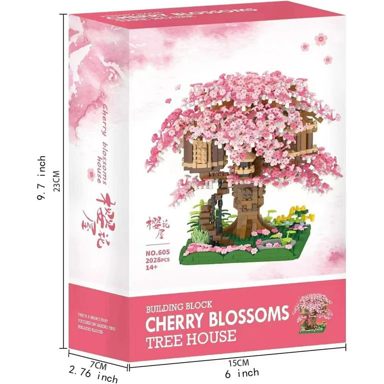 2028Pcs Japanese Flower House Building kit for Adults Bonsai 2028Pcs Japanese Flower House Building kit for Adults Bonsai