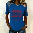 thumbnail image 2 of Youpwaven America 250 Years of Freedom Shirt, Women's 250th Anniversary USA Merchandise, 1776-2026 Patriotic Flag Graphic Tee, Commemorative Color Block Top, 2 of 5
